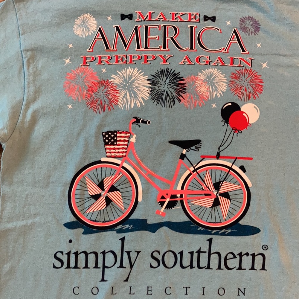Simply Southern 4th of July Fireworks t shirt
